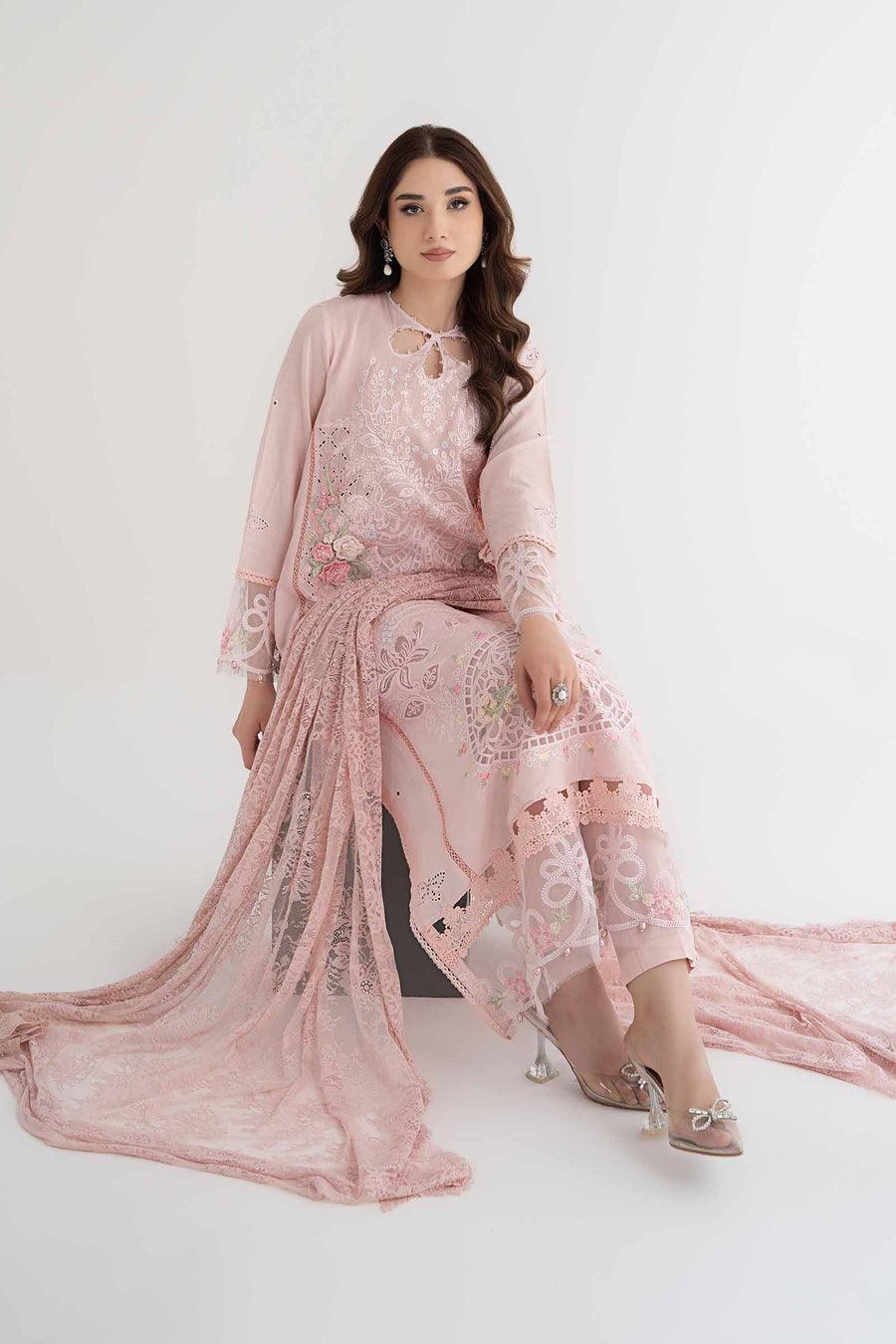 MARIA.B | Luxury Lawn 2024 |D-2411-A Unstitched | Aarzu