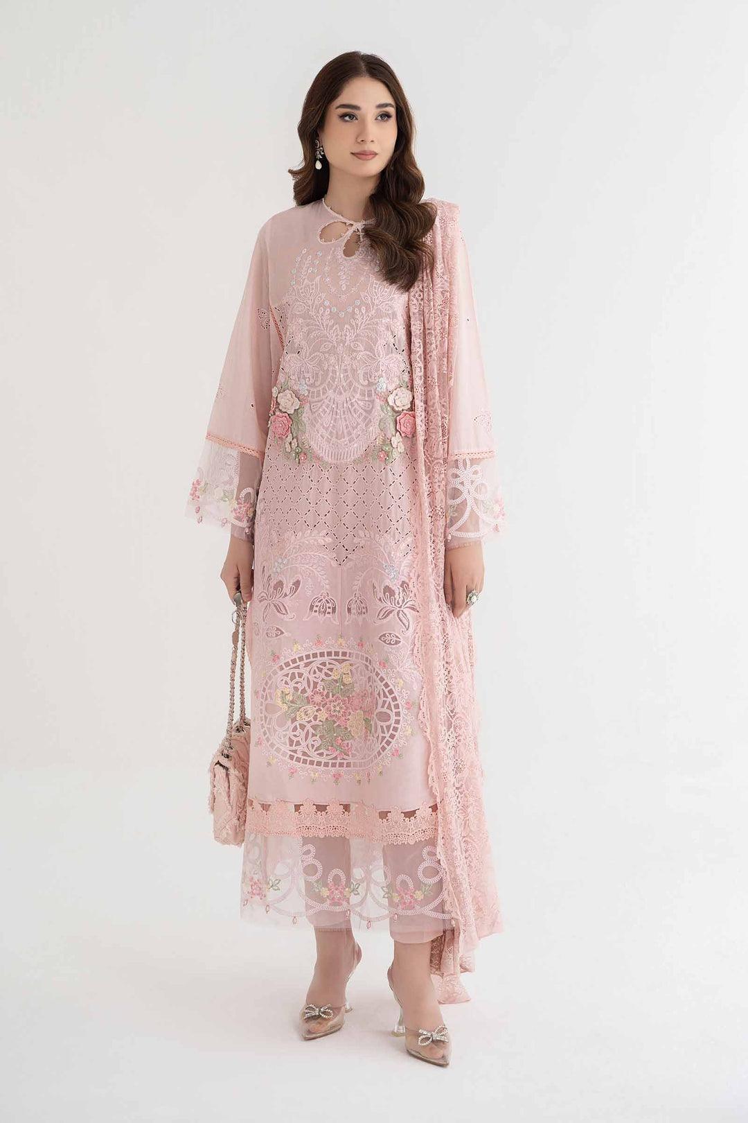 MARIA.B | Luxury Lawn 2024 |D-2411-A Unstitched | Aarzu