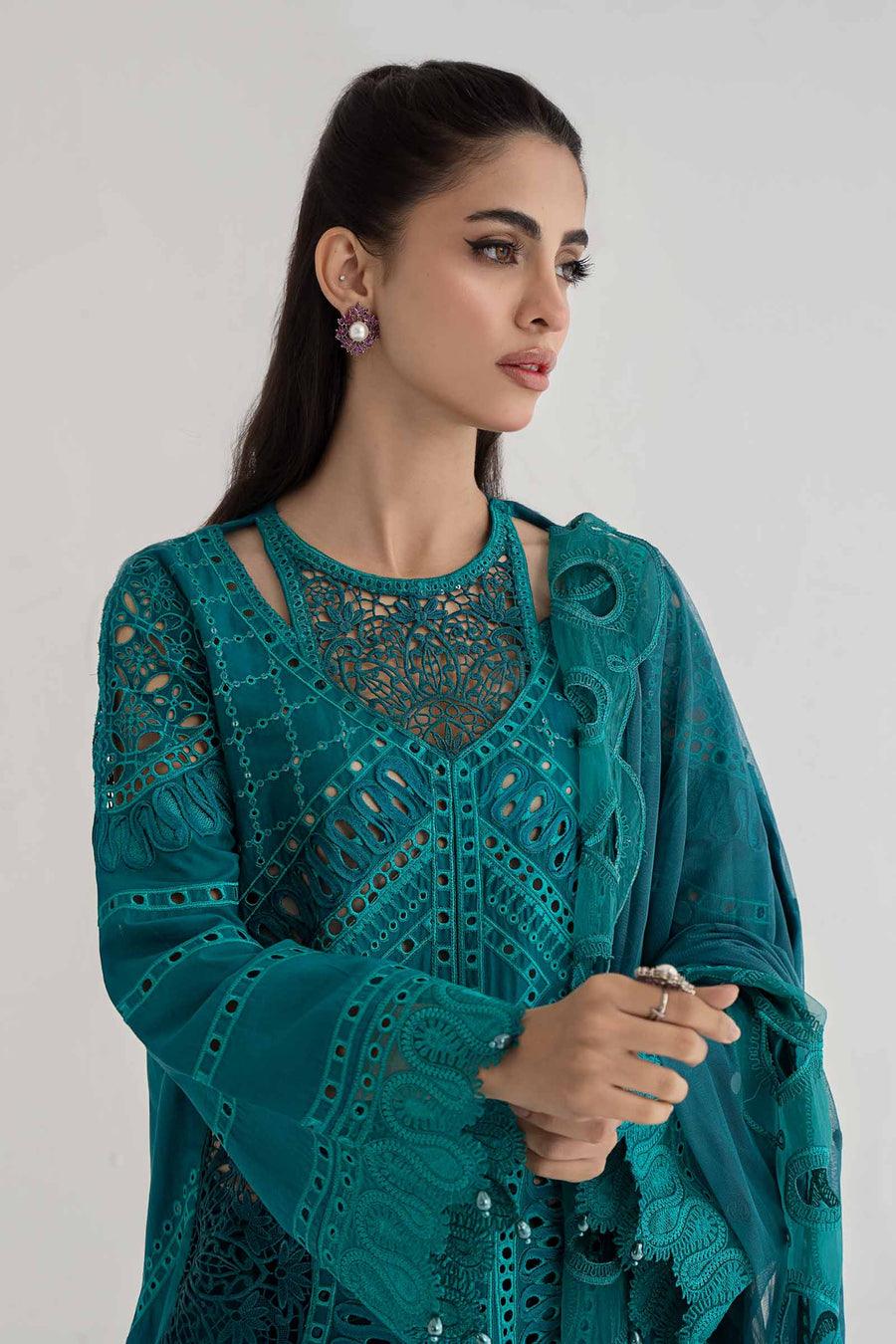 MARIA.B | Luxury Lawn 2024 |D-2402-A Unstitched | Aarzu