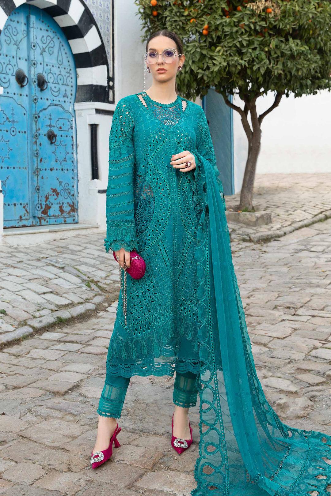 MARIA.B | Luxury Lawn 2024 |D-2402-A Unstitched | Aarzu