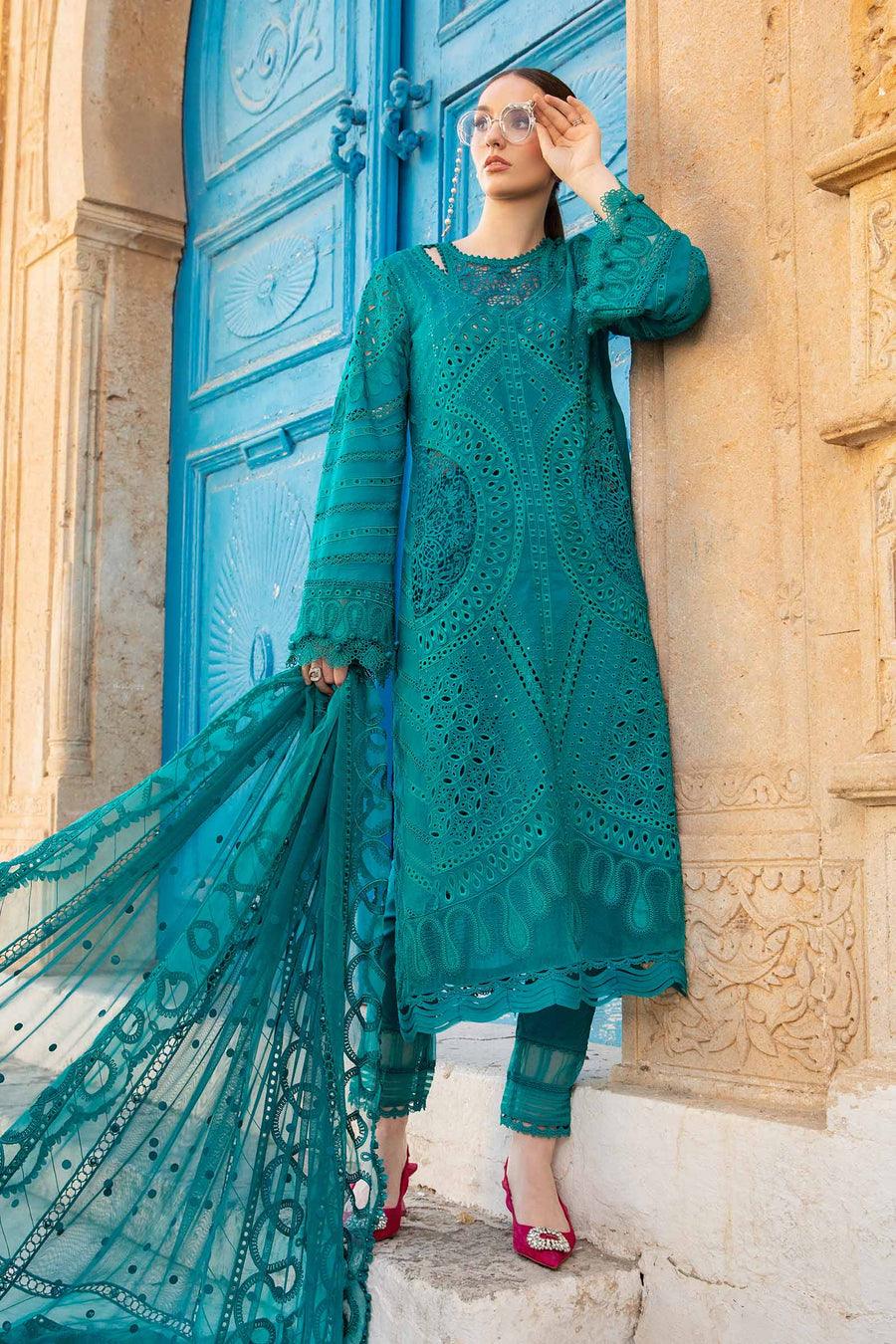 MARIA.B | Luxury Lawn 2024 |D-2402-A Unstitched | Aarzu