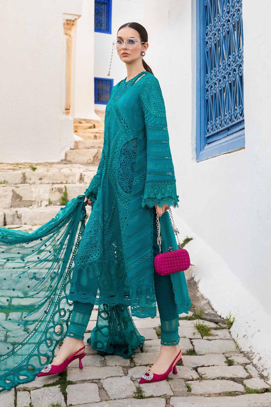 MARIA.B | Luxury Lawn 2024 |D-2402-A Unstitched | Aarzu