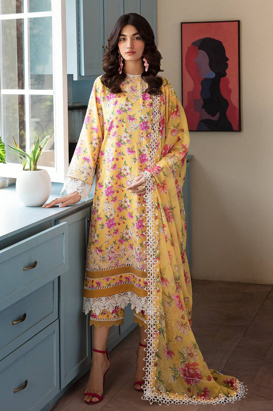 AFROZEH | Printkari Unstitched Lawn Collection | Summer Sorbet - Aarzu