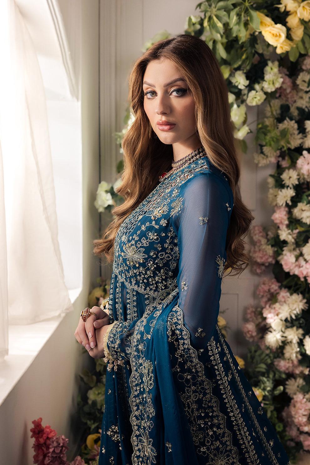 Yumna | Panache | Luxury Chiffon’24 Unstitched | Saad Shaikh