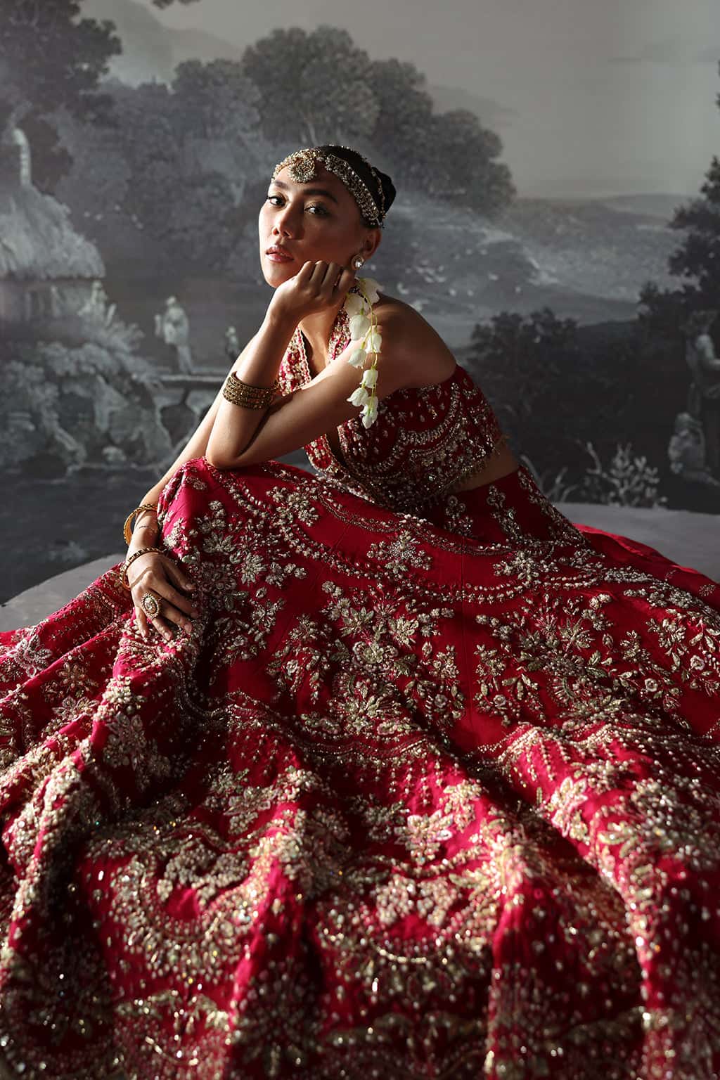 AFROZEH | The Bride’s Edit - Fuchsia [RESTOCKED]  Unstitched