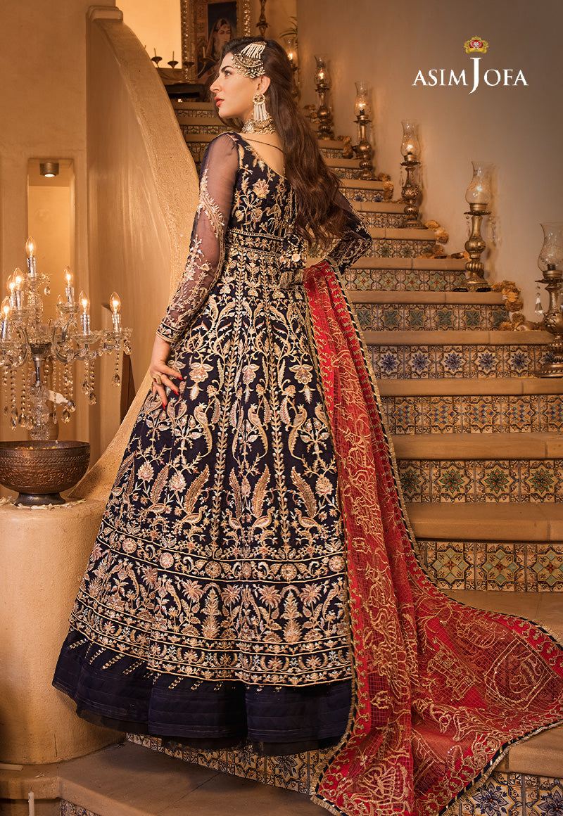 ASIM JOFA | Baad e Naubahar - Navy Blue [RESTOCKED] Unstitched