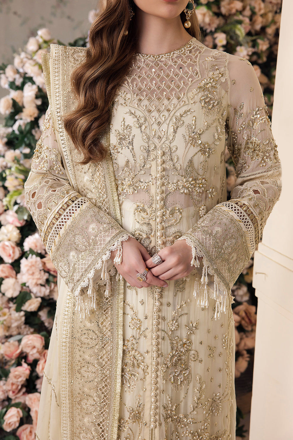 SAAD SHAIKH | Panache Luxury Chiffon Unstitched - Noor e Jahan [RESTOCKED]