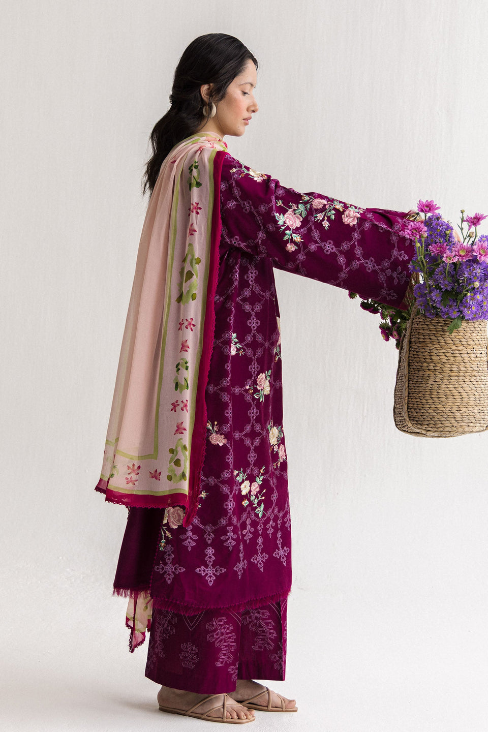 ZARA SHAHJAHAN | COCO Lawn Edit 2026 Unstitched - Aarzu