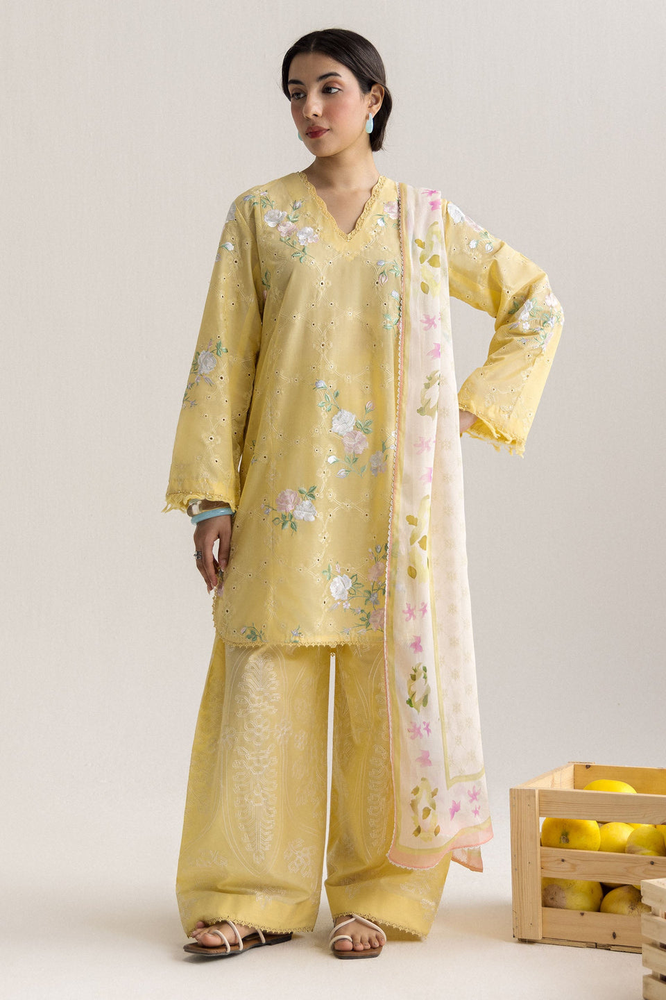 ZARA SHAHJAHAN | COCO Lawn Edit 2026 Unstitched - Aarzu