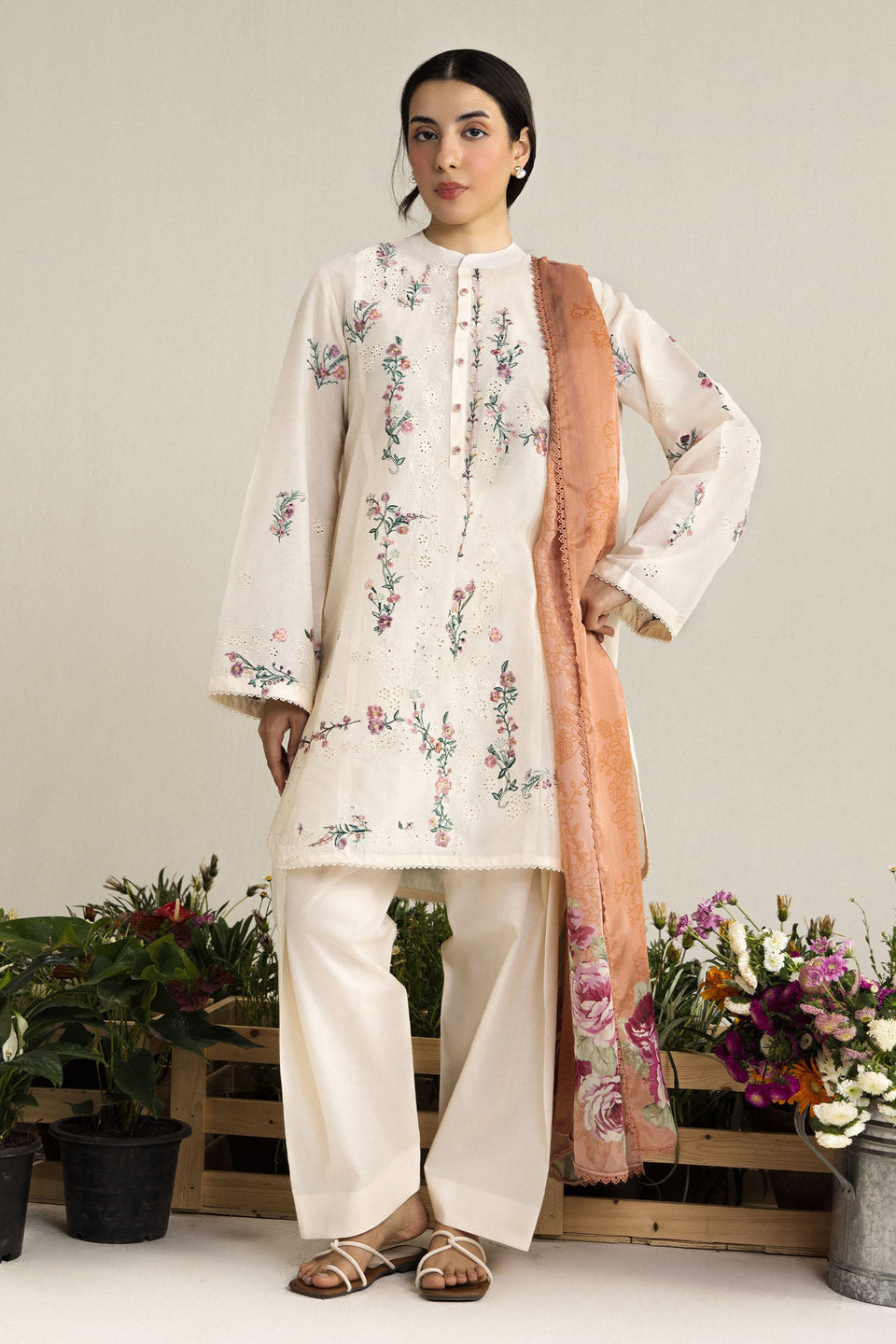ZARA SHAHJAHAN | COCO Lawn Edit 2026 Unstitched - Aarzu
