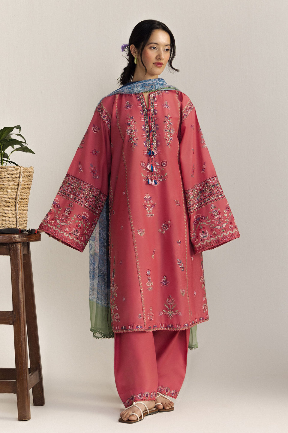 ZARA SHAHJAHAN | COCO Lawn Edit 2026 Unstitched - Aarzu