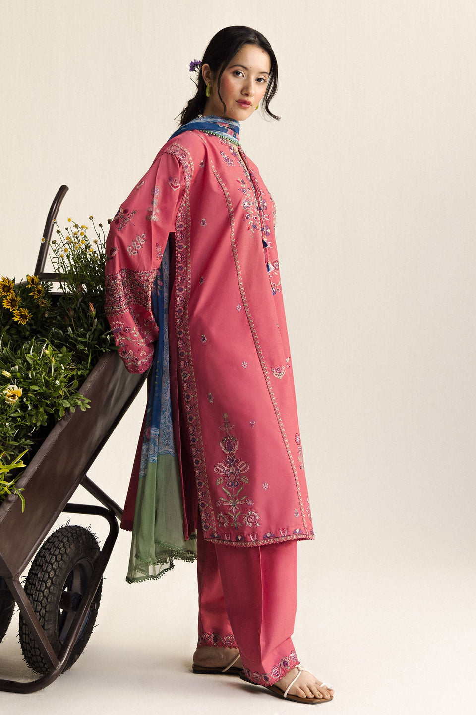 ZARA SHAHJAHAN | COCO Lawn Edit 2026 Unstitched - Aarzu