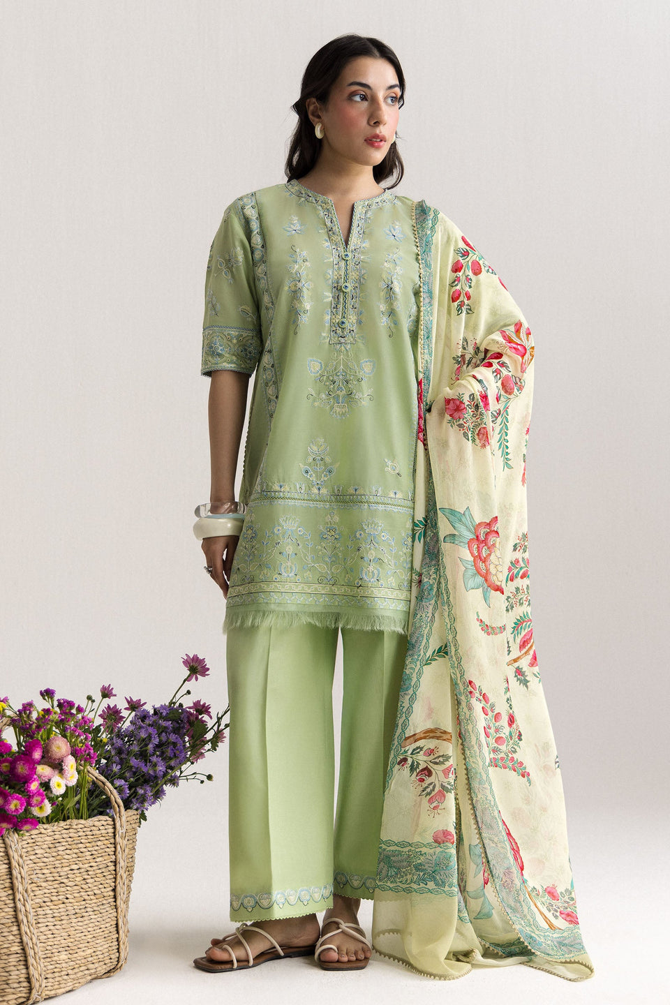 ZARA SHAHJAHAN | COCO Lawn Edit 2026 Unstitched - Aarzu