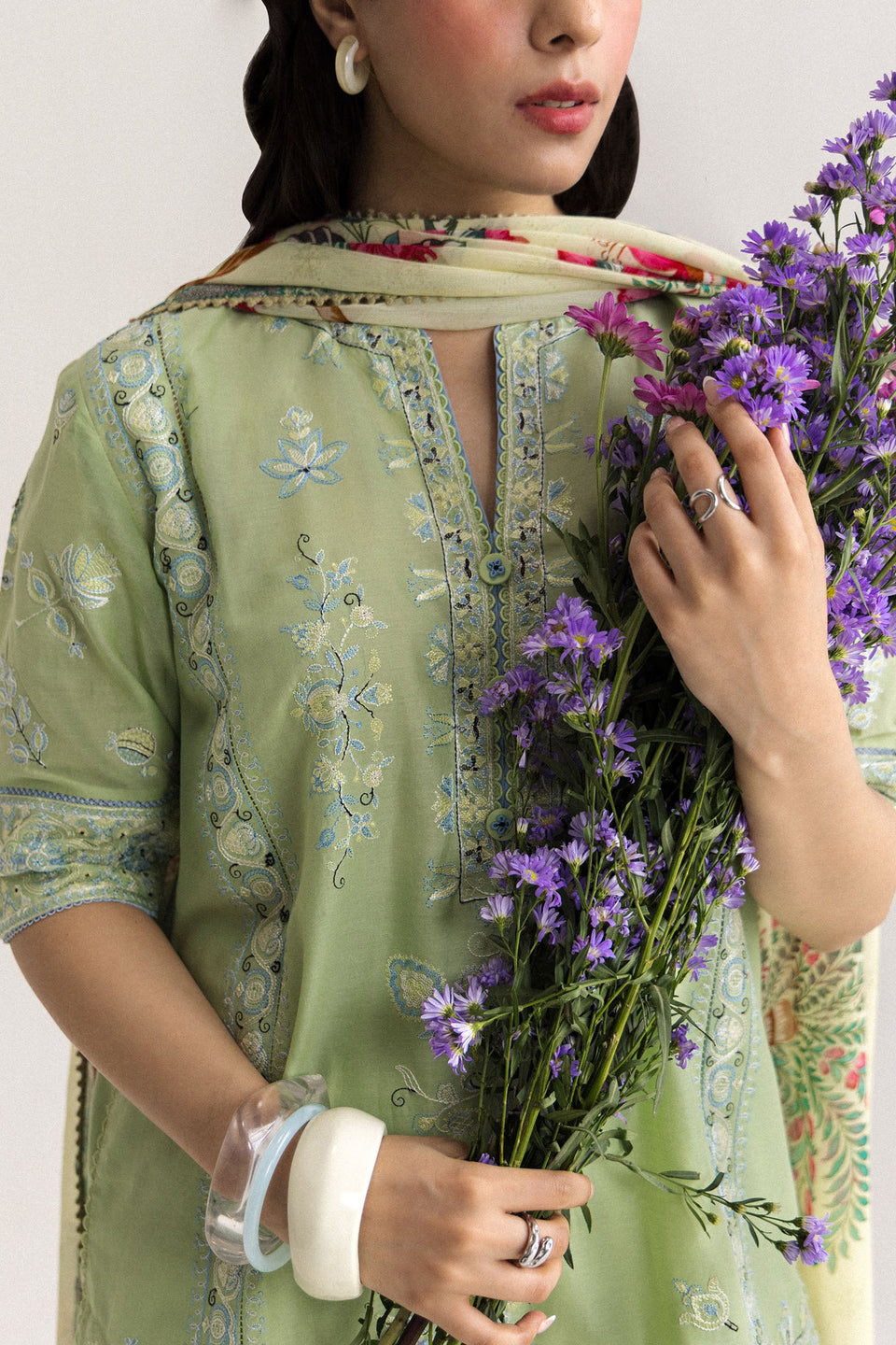 ZARA SHAHJAHAN | COCO Lawn Edit 2026 Unstitched - Aarzu