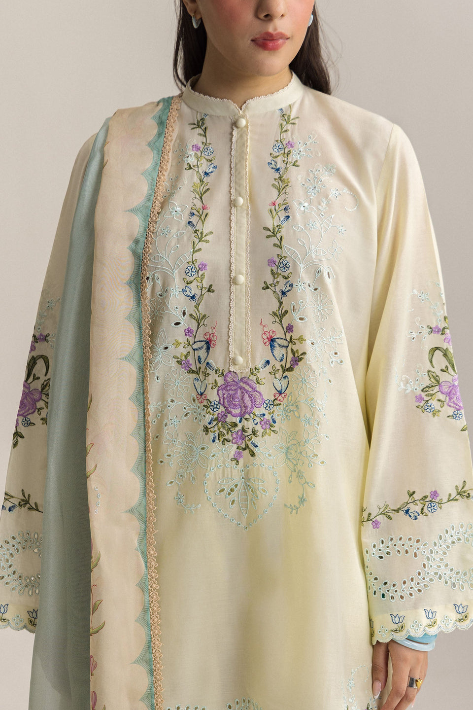 ZARA SHAHJAHAN | COCO Lawn Edit 2026 Unstitched - Aarzu