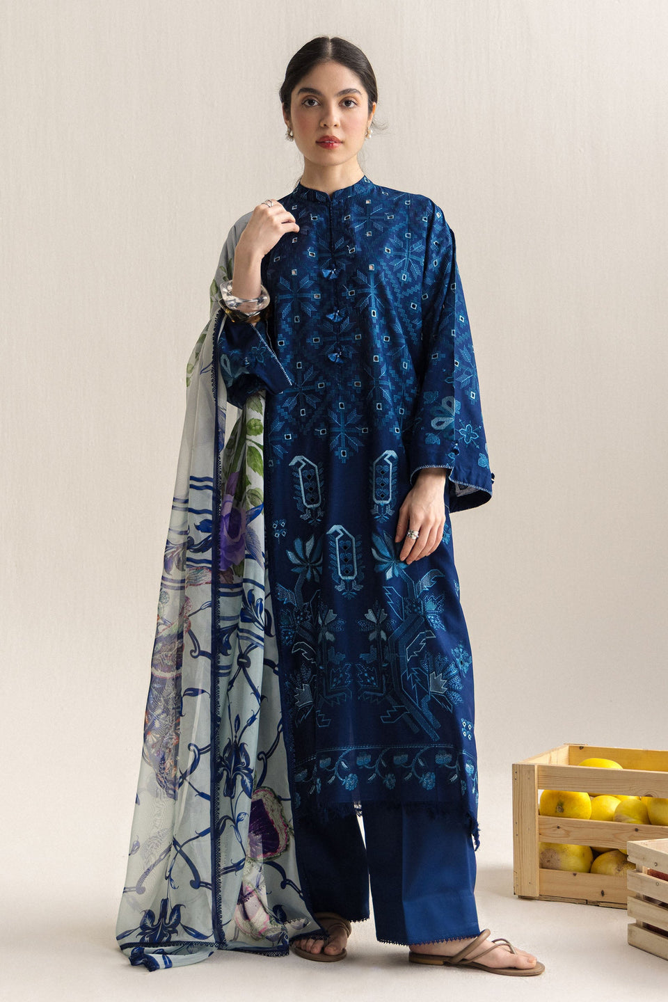 ZARA SHAHJAHAN | COCO Lawn Edit 2026 Unstitched - Aarzu