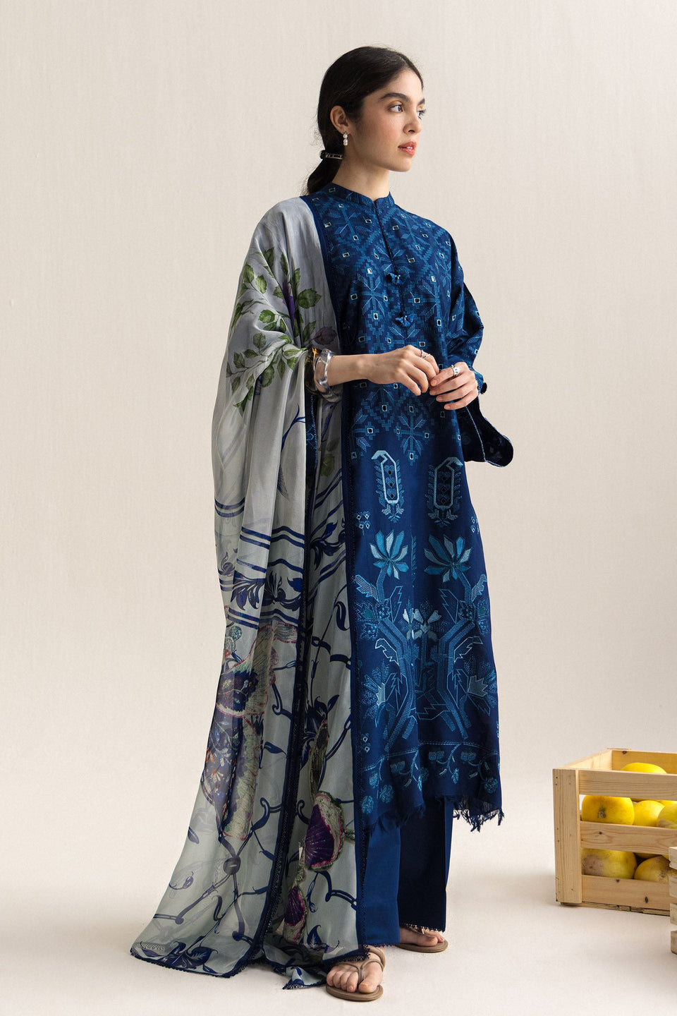 ZARA SHAHJAHAN | COCO Lawn Edit 2026 Unstitched - Aarzu