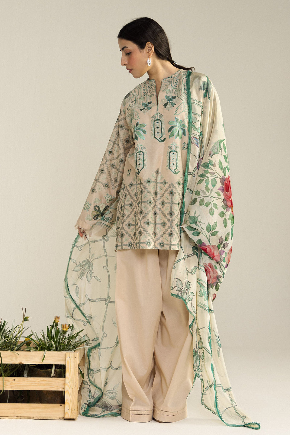 ZARA SHAHJAHAN | COCO Lawn Edit 2026 Unstitched - Aarzu