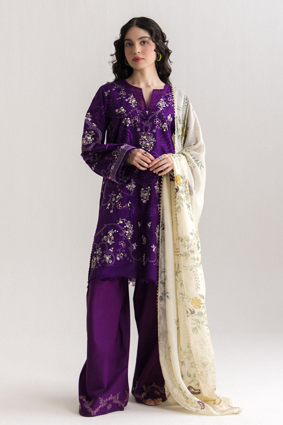 ZARA SHAHJAHAN | COCO Lawn Edit 2026 Unstitched - Aarzu