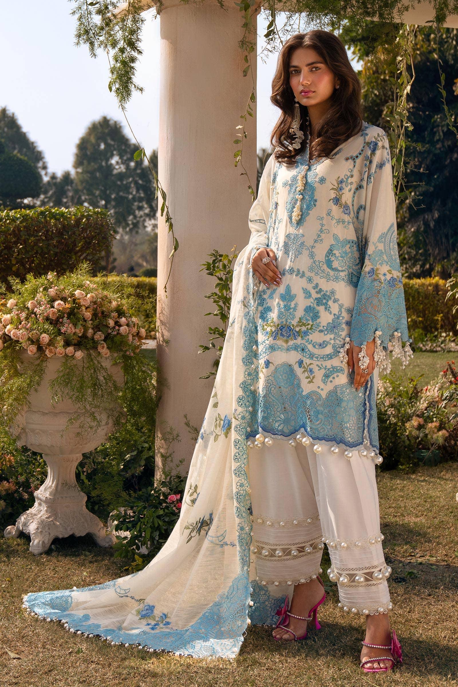 Sana Safinaz| Luxury Lawn 4A