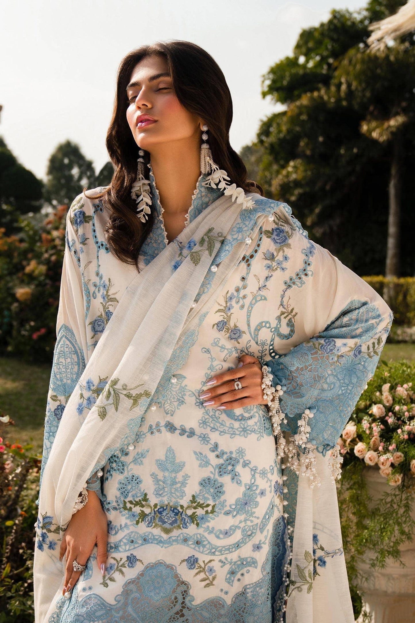 Sana Safinaz| Luxury Lawn 4A