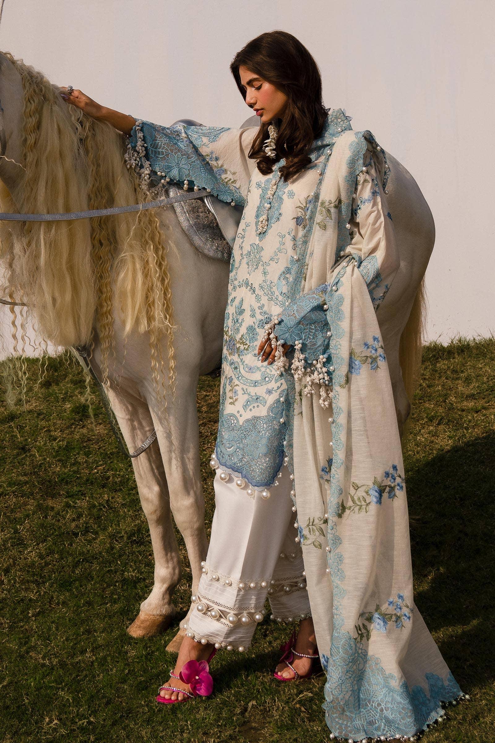 Sana Safinaz| Luxury Lawn 4A