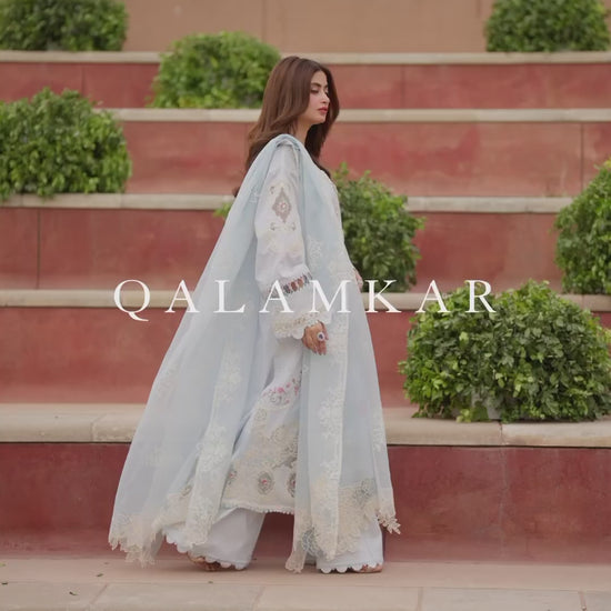 Qalamkar | Festive Lawn 2024 | Zaib PS-10 Unstitched