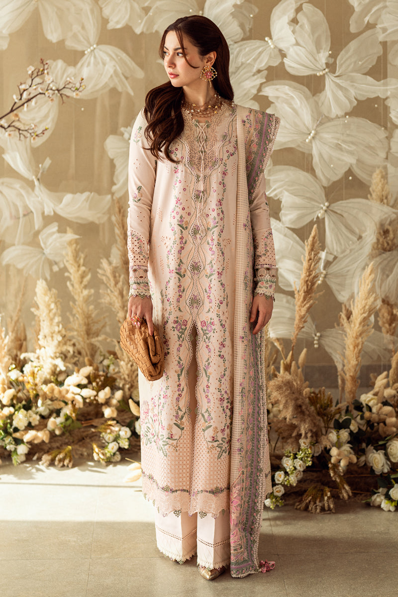 QALAMKAR | Luxury Lawn 2025 | Lily FK-12 Unstitched