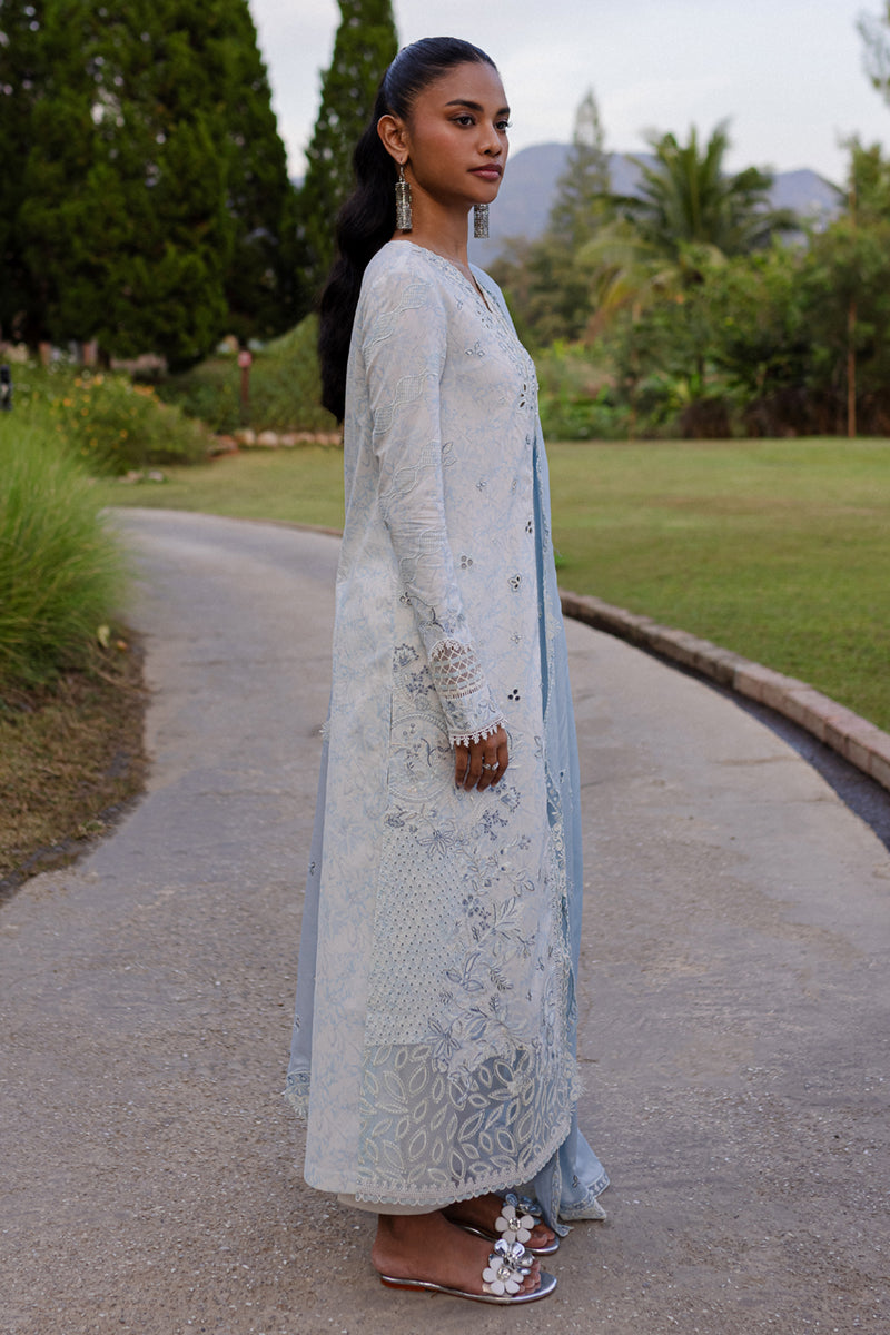 QALAMKAR : QLine Lawn 2025 - Kian-QM-07 Unstitched