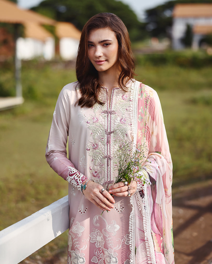 MUSHQ | Solace Ombre Lawn 2026 Unstitched - Aarzu