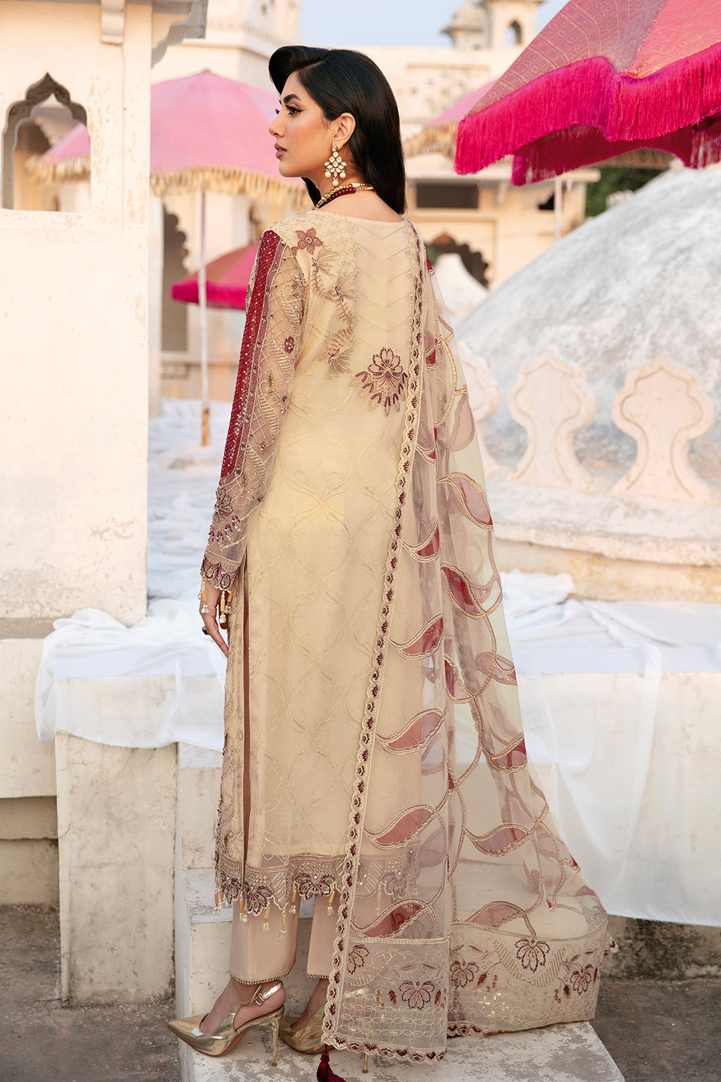 Wedding Collection | Vol.3 Unstitched H-308 | Ramsha - Aarzu