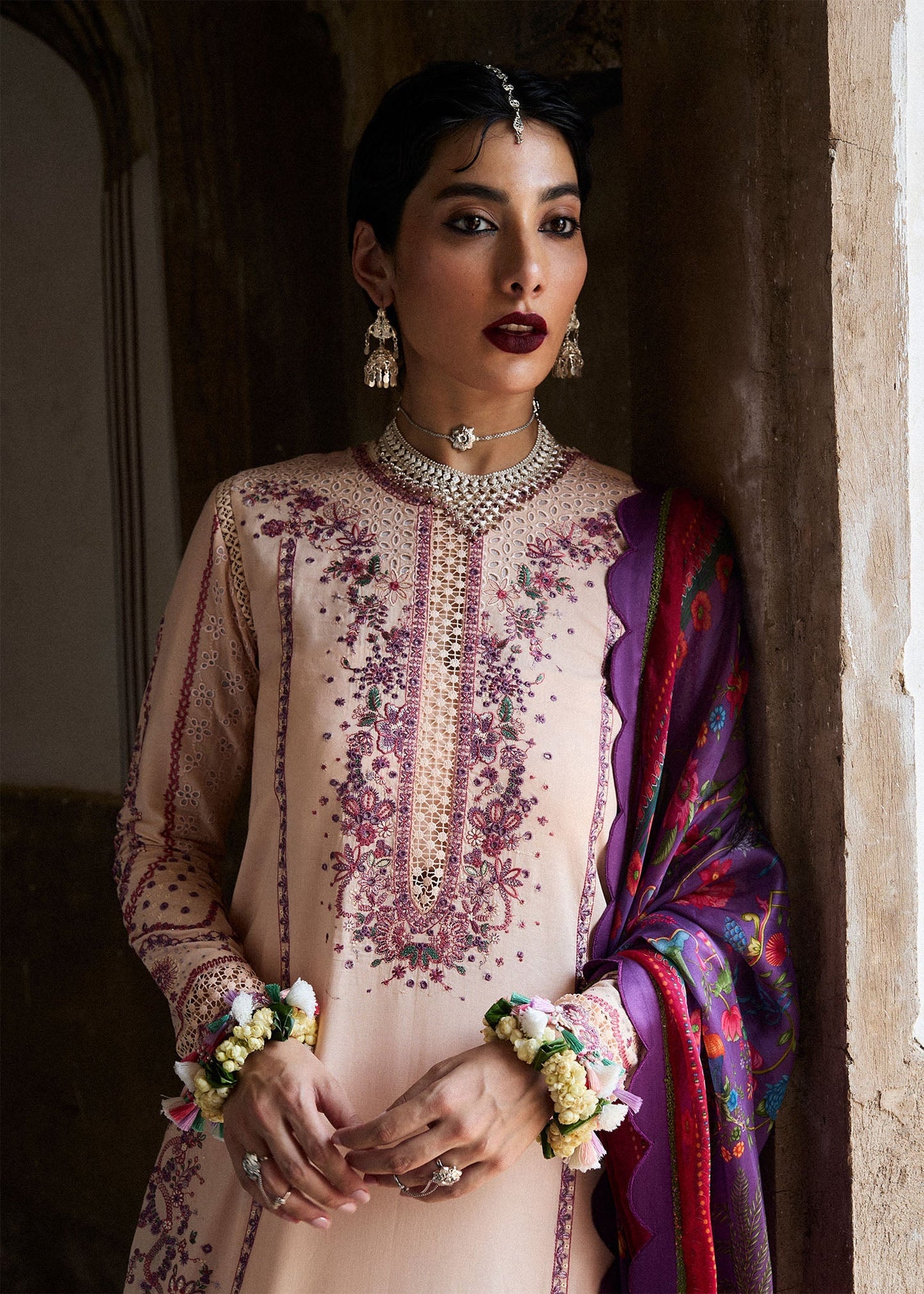 HUSSAIN REHAR | Nirmal SS'25 Luxury Lawn - Lehr