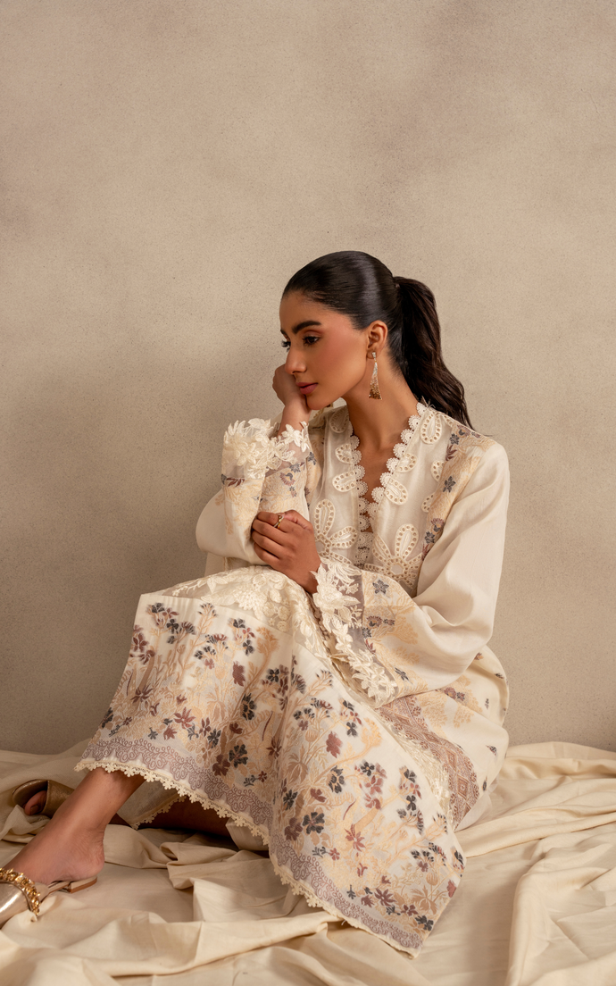 ASIFA & NABEEL | Meraki Summer Lawn 2026 Unstitched - Aarzu