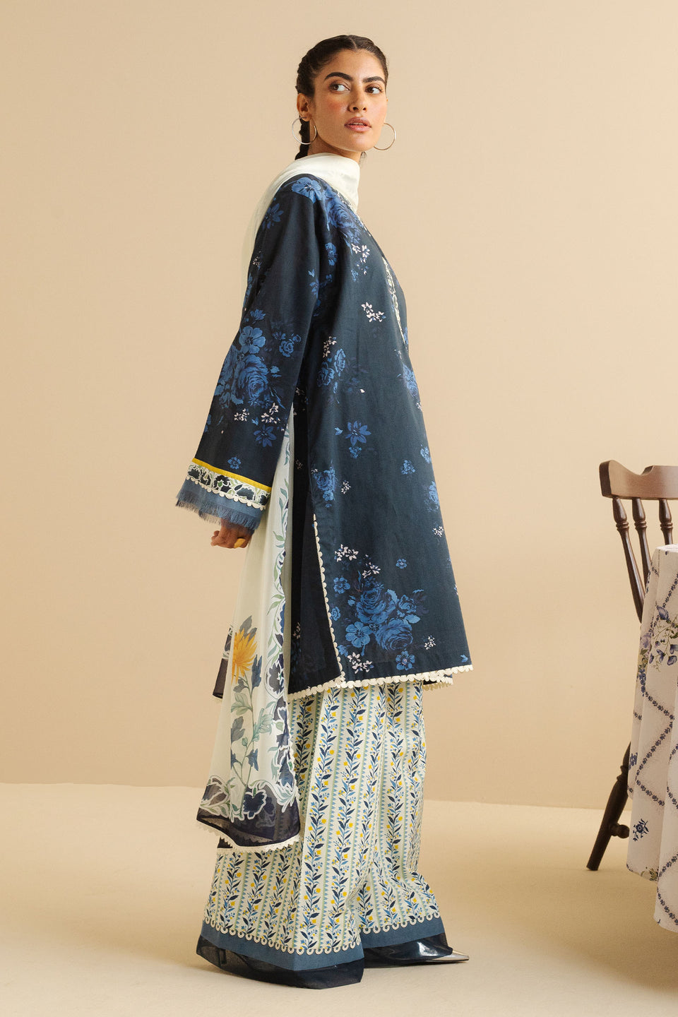 coco prints by zara shahjahan, lawn prints 2025, imported from dubai