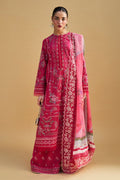 ZARA SHAHJAHAN | Satori Luxury Lawn 2025 - Hikari-7A Unstitched - Aarzu