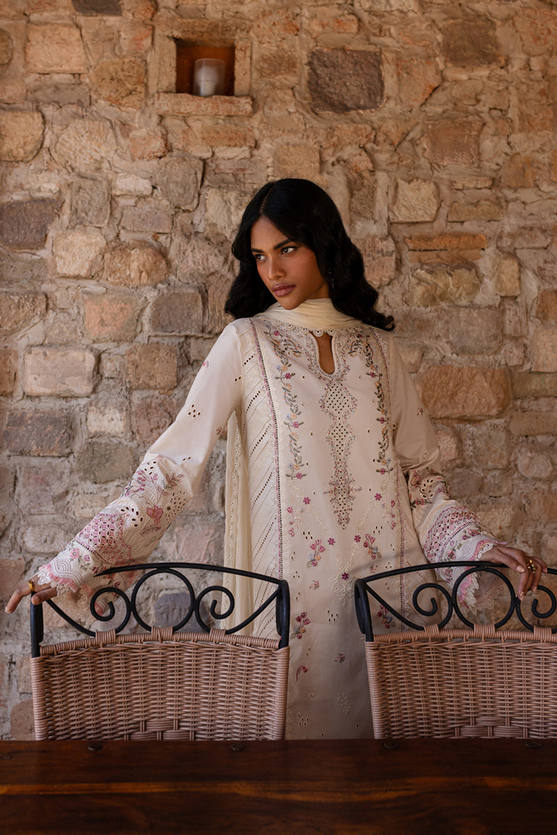 QALAMKAR : QLine Lawn 2025 - Cheri-QM-02 Unstitched