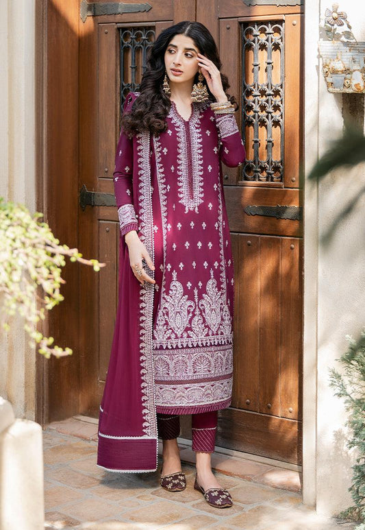 ASIM JOFA | Festive | AJKM-02 Embroidered Poly cotton Unstitched