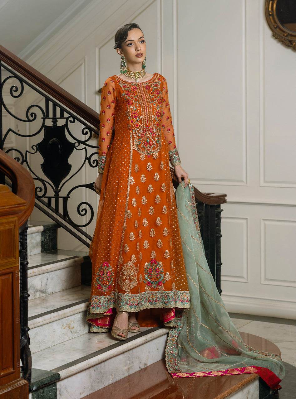 ZAINAB CHOTTANI | Wedding Festive'24 | Ombre - Design 7 Unstitched