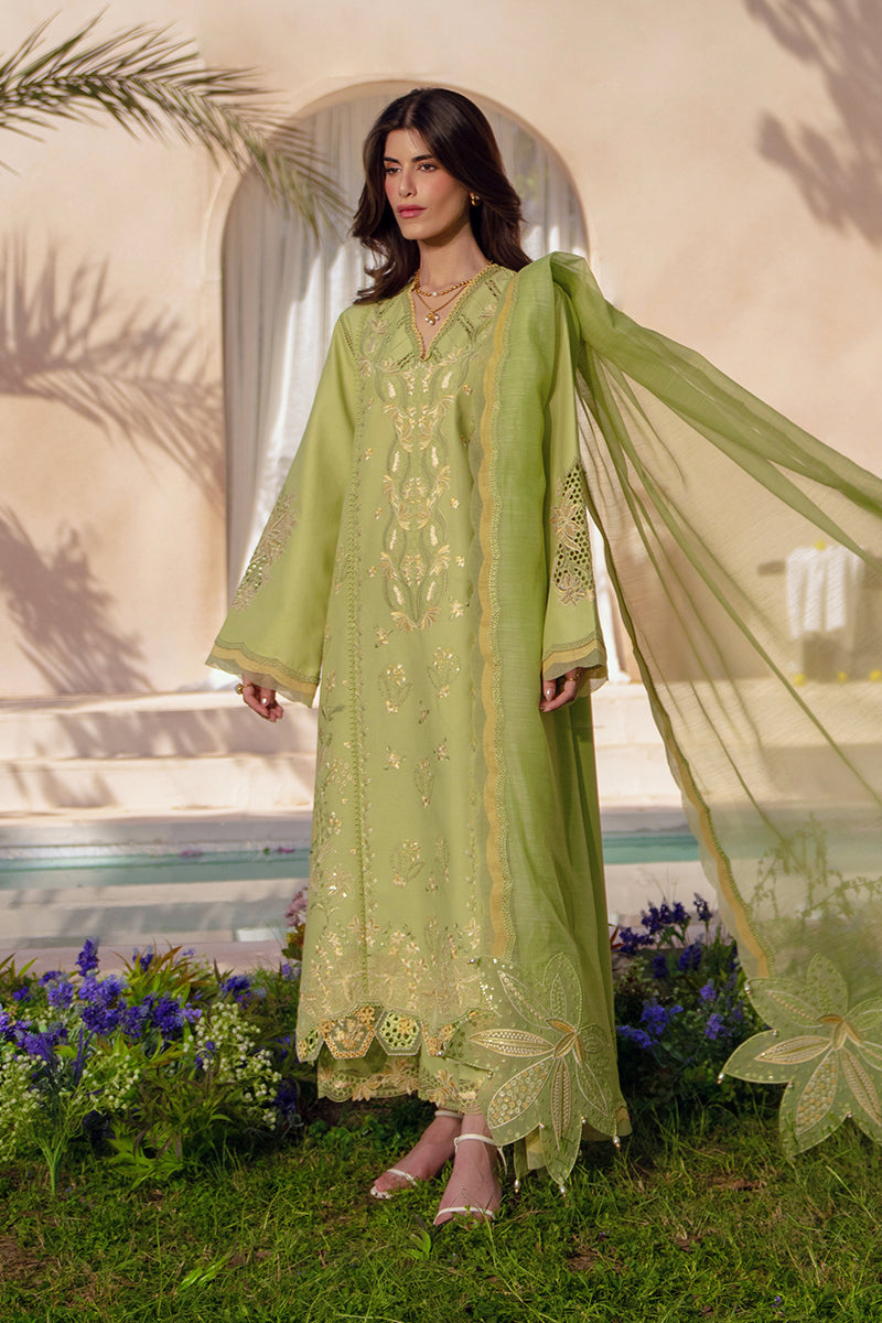 RANG RASIYA | Luxury Eid Lawn 2026 Unstitched - Nadine - Aarzu