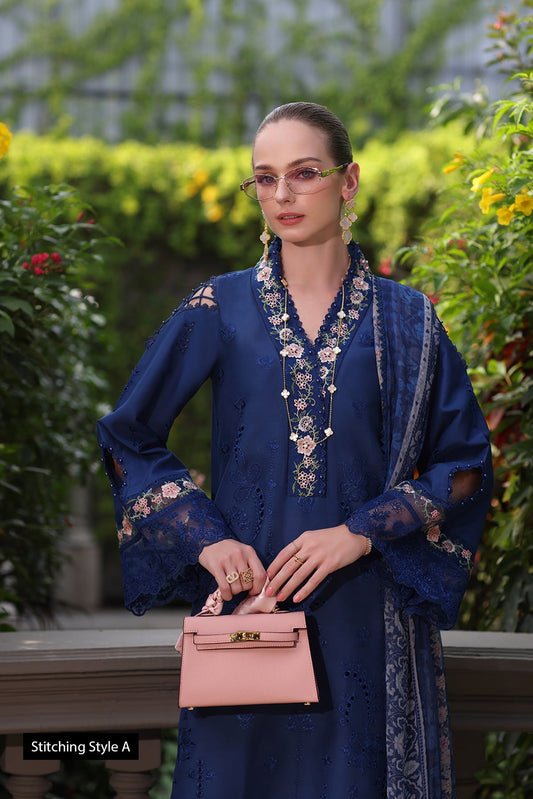 NOOR by Sadia Asad | Eid Luxury Lawn Schiffli Laserkari