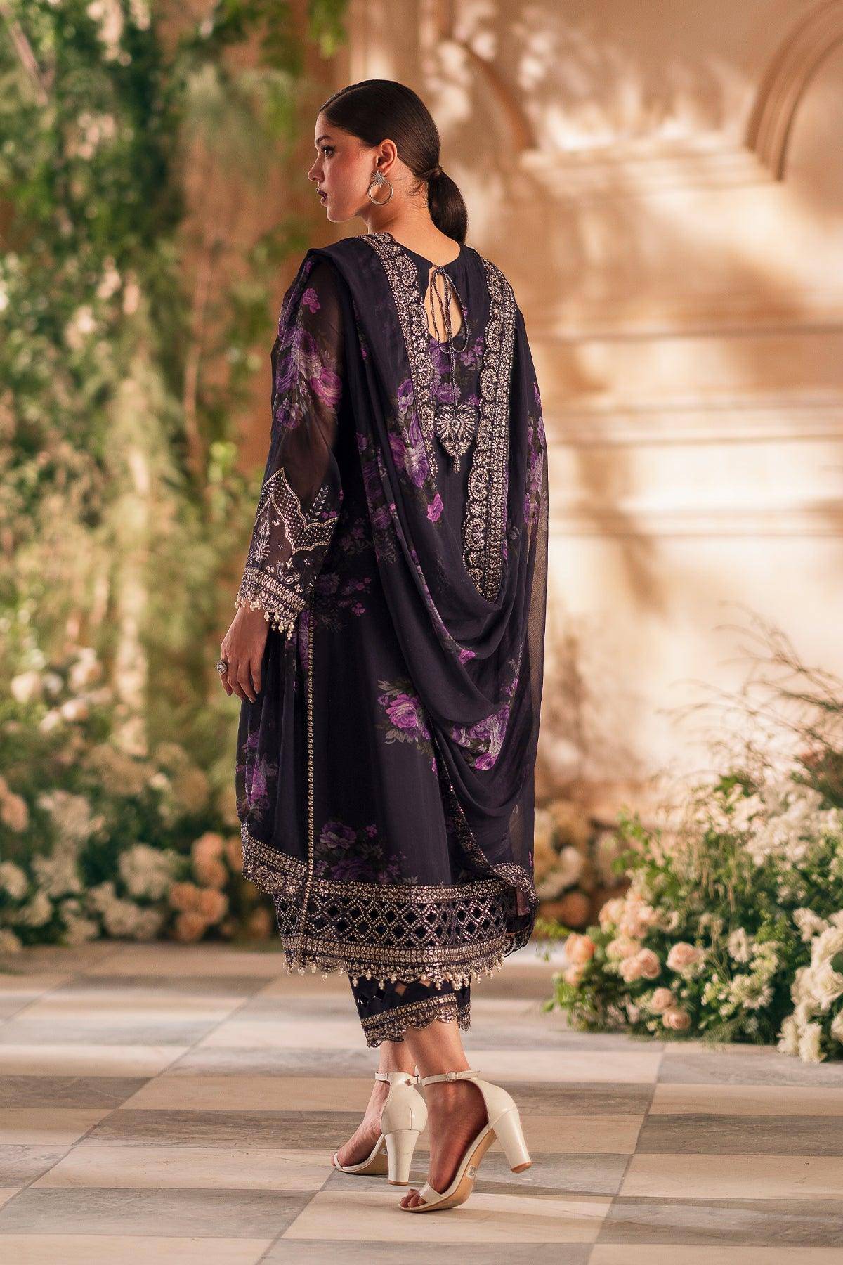 CHARIZMA | Vasal Luxury Chiffon | VSL5-01 Unstitched - Aarzu