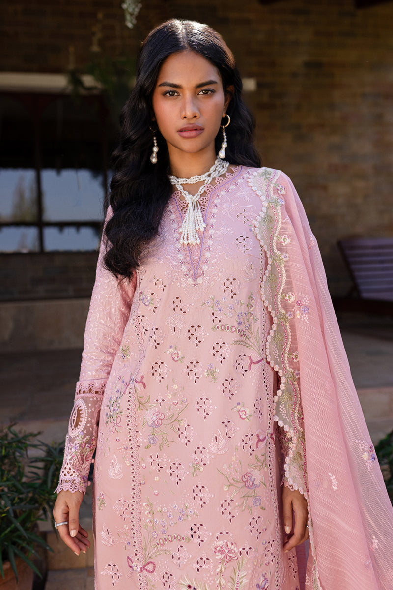 QALAMKAR : QLine Lawn 2025 - Rosalee-QM-09 Unstitched