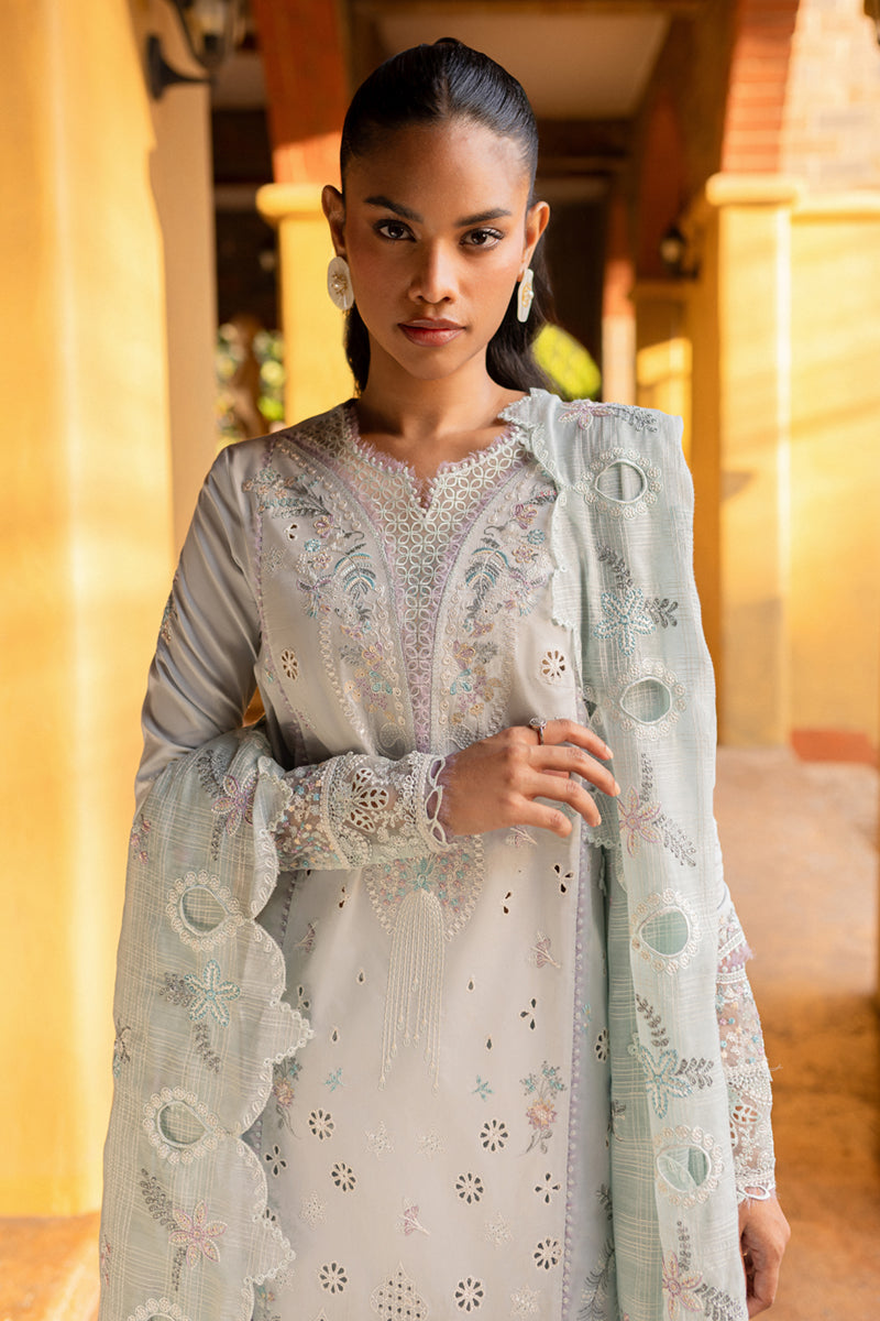 QALAMKAR : QLine Lawn 2025 - Lune-QM-16 Unstitched