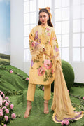 MARIA.B | M.BASICS Dreamscape Lawn Unstitched - 4B - Aarzu