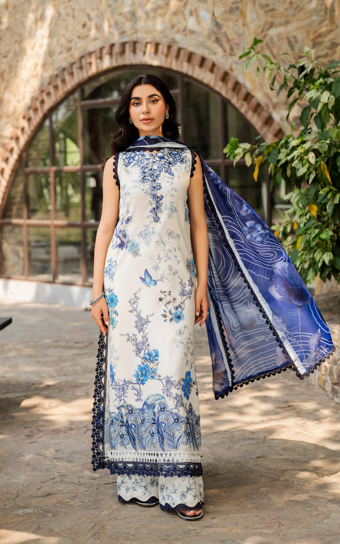 ASIFA & NABEEL | Meraki Summer Lawn 2026 Unstitched - Aarzu
