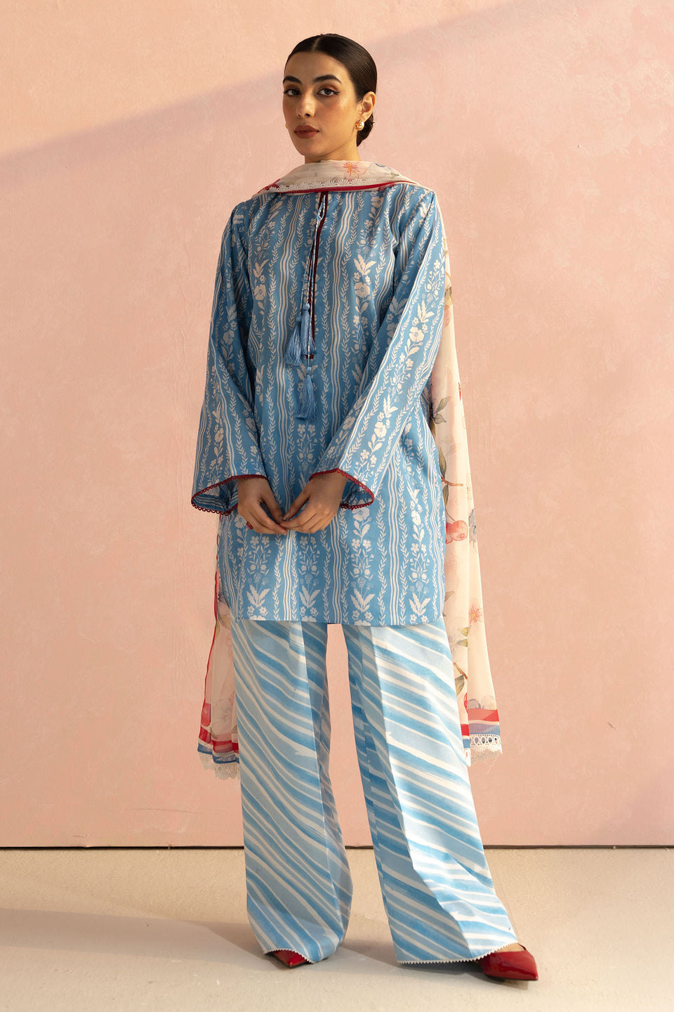 ZARA SHAHJAHAN | COCO Prints 2025 | Ruby-9B Unstitched