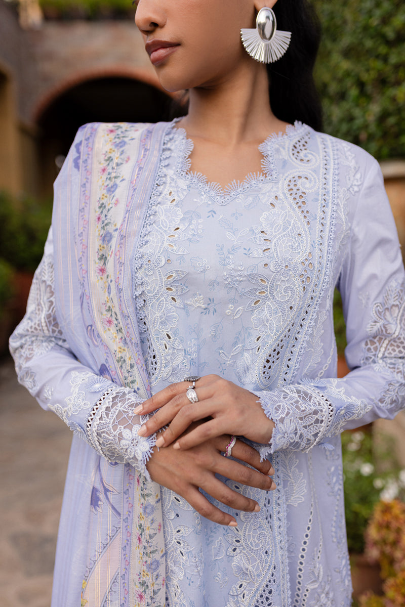 QALAMKAR : QLine Lawn 2025 - Lyla-QM-17 Unstitched