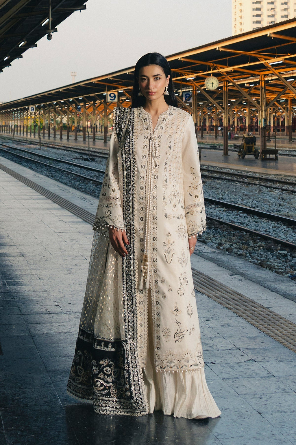 AFROZEH | Mulaqaat 2026 Festive Lawn Unstitched - Aarzu
