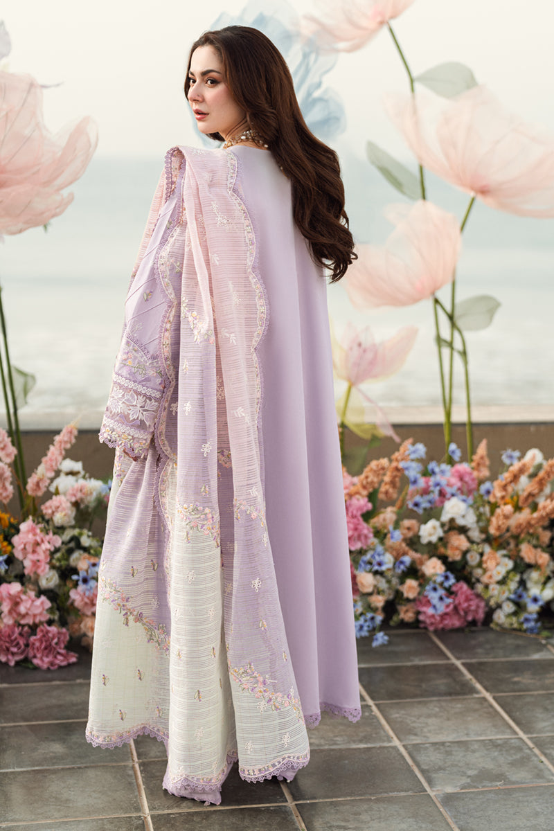 QALAMKAR | Luxury Lawn 2025 | Evelyn FK-09 Unstitched