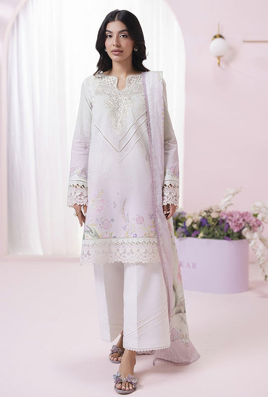 QALAMKAR | QPrints Embroidered Lawn 2025 Unstitched - Ivy